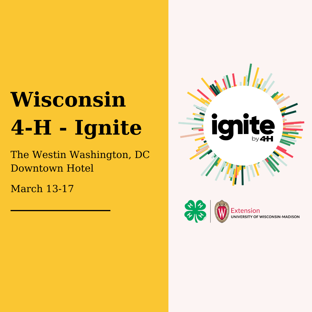 Wisconsin 4H Ignite Extension Buffalo County