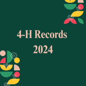 4-H Records 2024