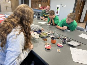 BBC 4-H  Makes Pet Ghosts at their October Club Meeting