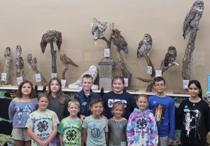 Golden Hornets 4-H Club Visits the International Owl Center in Houston, MN to Close Out National 4-H Week!