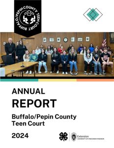 2024 Buffalo/Pepin County Teen Court Annual Report is available now