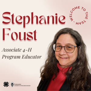 Welcome Aboard, Stephanie Foust – Our New Associate 4-H Program Educator