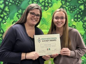 2024 Wisconsin 4-H Key Award Recipient – Alison George