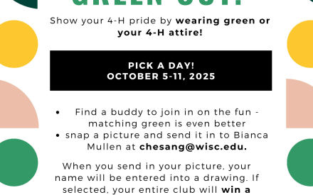 Celebrate National 4-H Week with a Green Out!