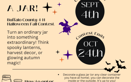 Spooky In A Jar! Buffalo County Fall/Halloween Contest!