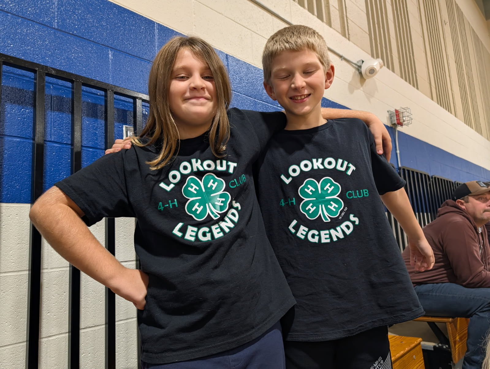 two members in lookout legends shirt