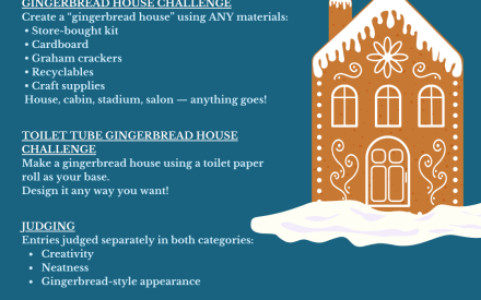 4-H Winter Creative Challenge: Gingerbread Houses & Toilet Tube Gingerbread Houses!