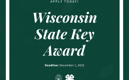 Wisconsin 4-H State Key Award Program