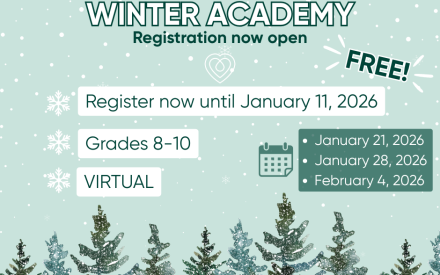 Winter Academy Registration Now Open!