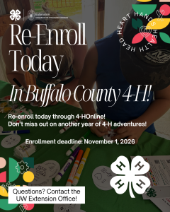 4-H Online Re-Enrollment is Open